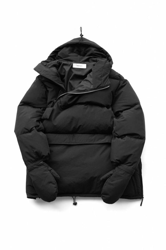 WRYHT - ASYMMETRY FRONT DOWN JACKET - BLACK