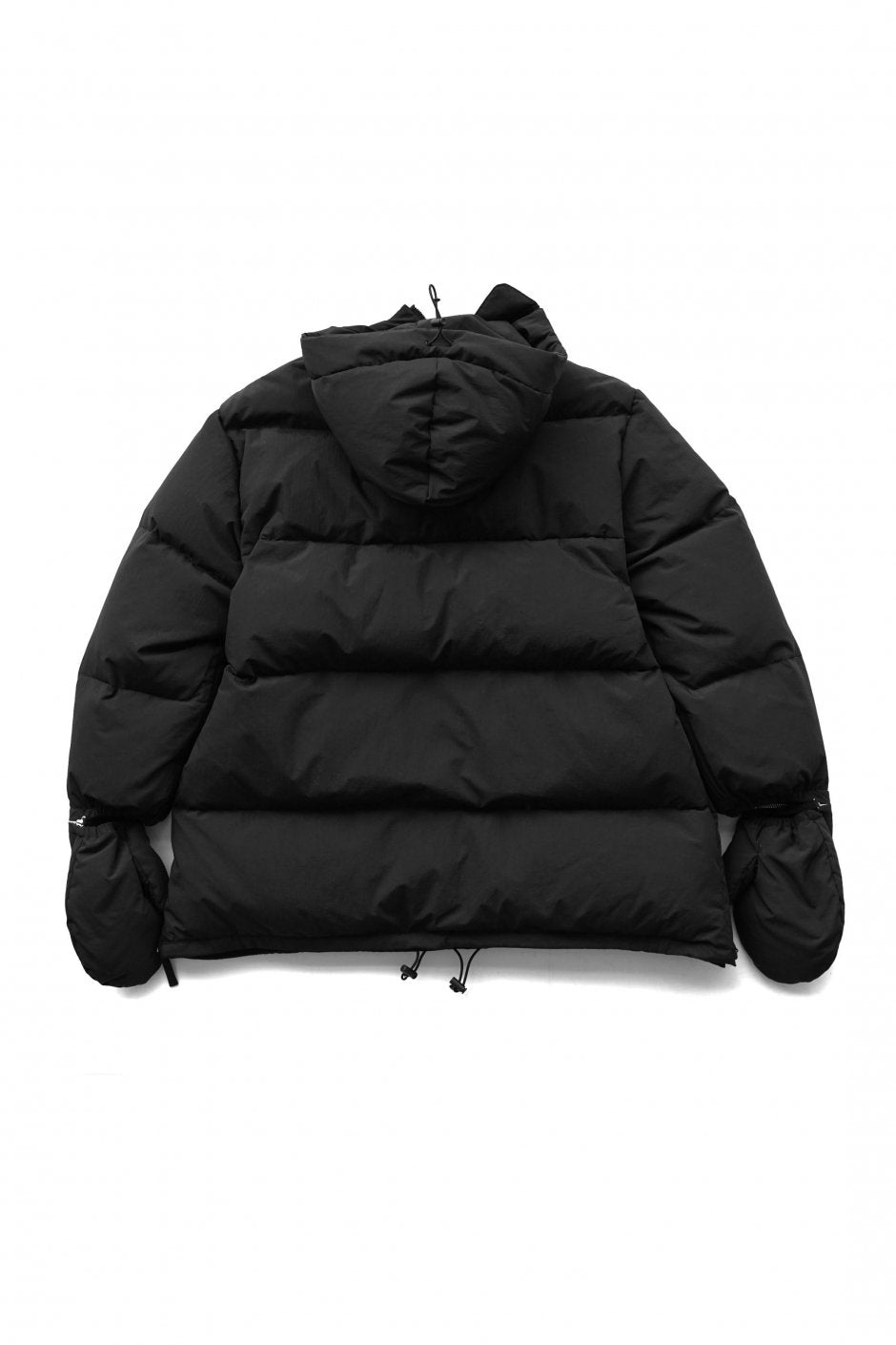 WRYHT - ASYMMETRY FRONT DOWN JACKET - BLACK