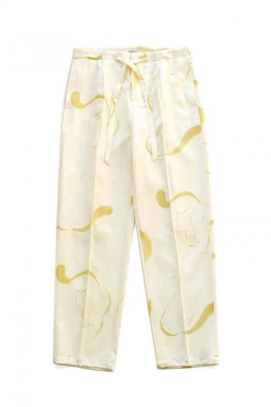 WRYHT- STRINGS WAIST TROUSER - BONE