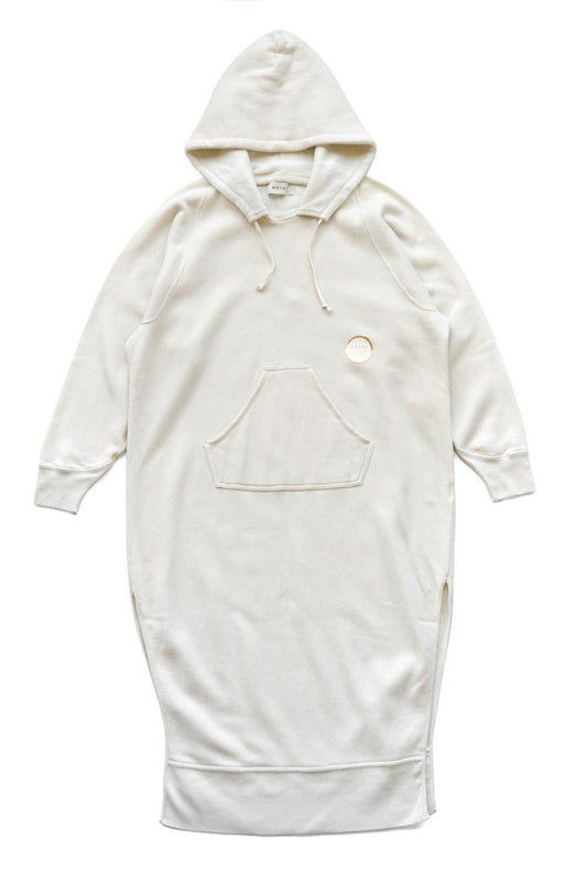 WRYHT - FRENCH TERRY COCOON DRESS - BONE