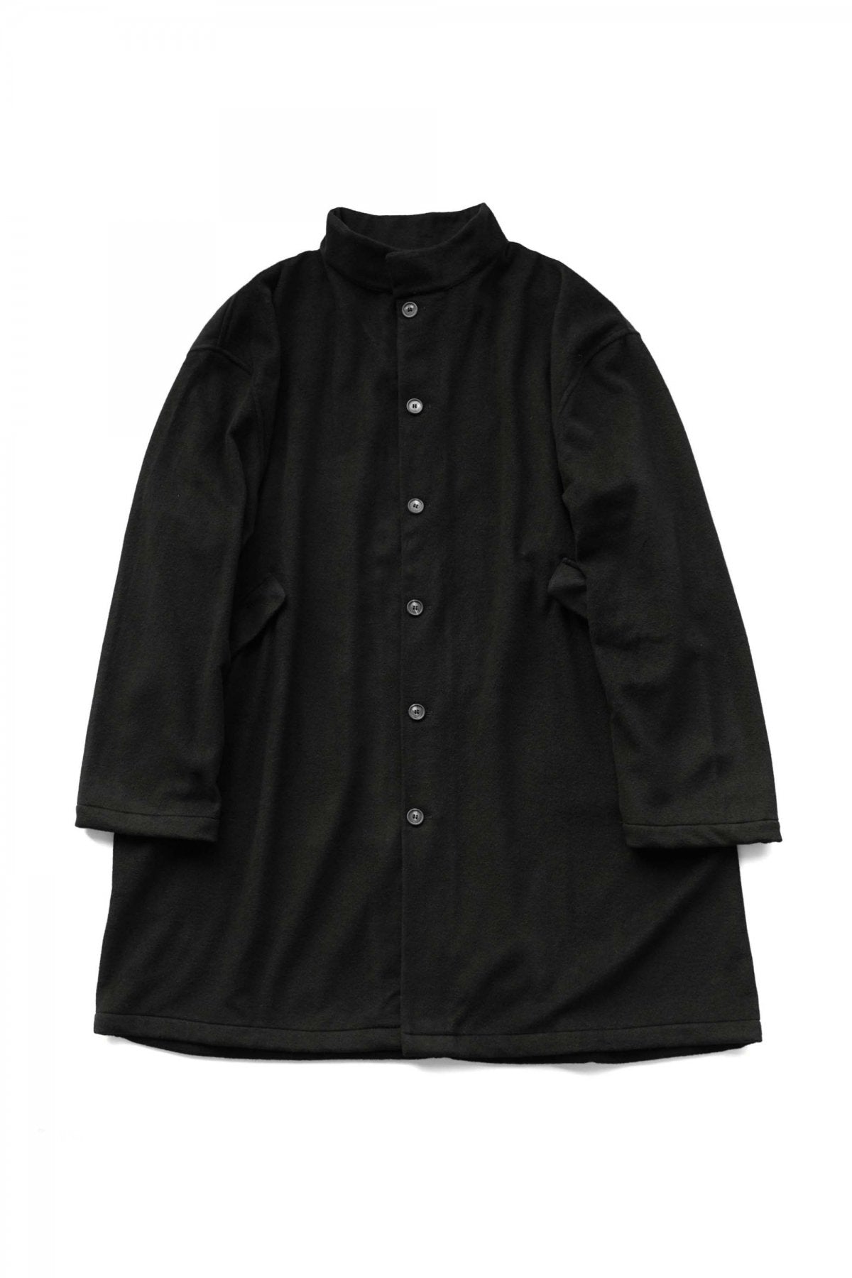 Bergfabel - OVERSIZE COAT  - CASHMER BLACK