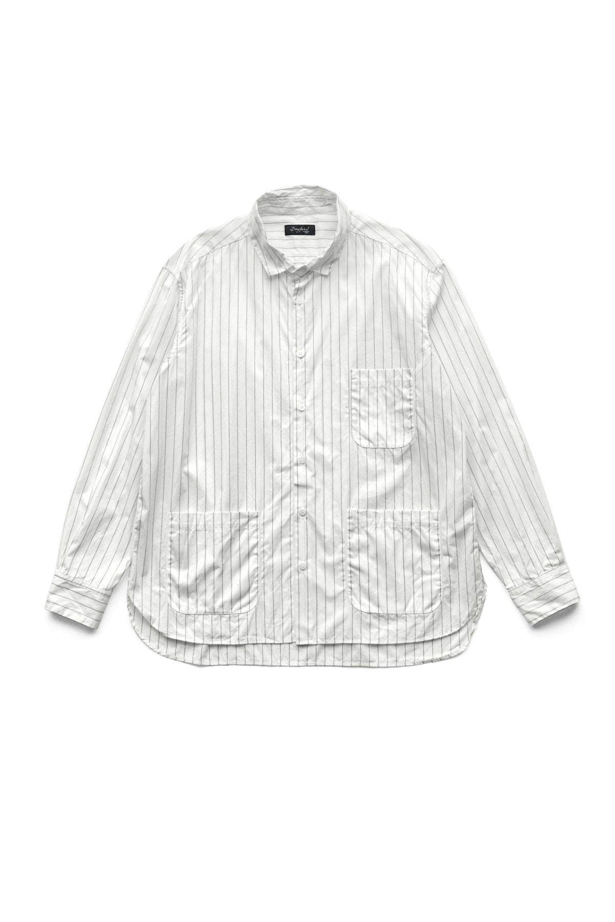 Bergfabel - FARMER SHIRT WITH 3 POCKETS - STRIPE A42