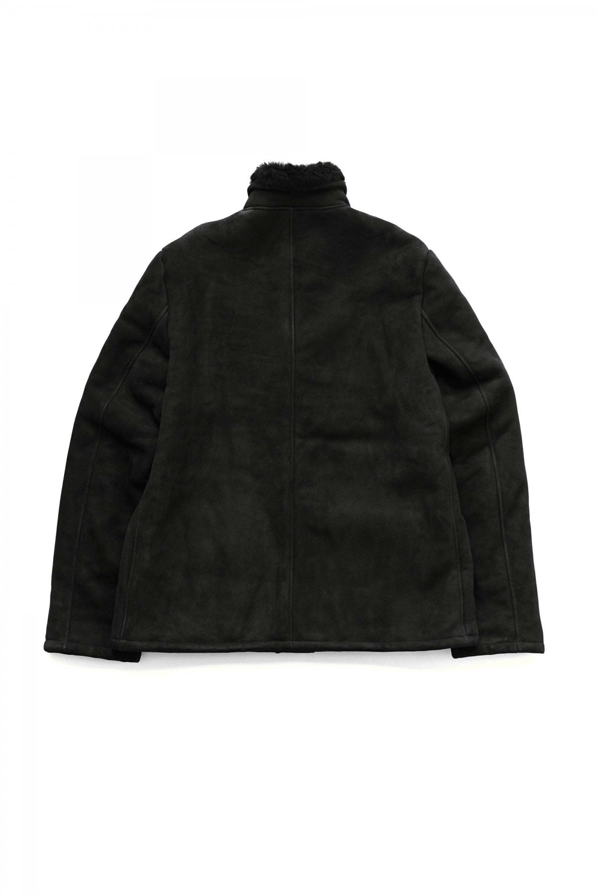 Bergfabel - SHERLING WORKER JACKET - BLACK