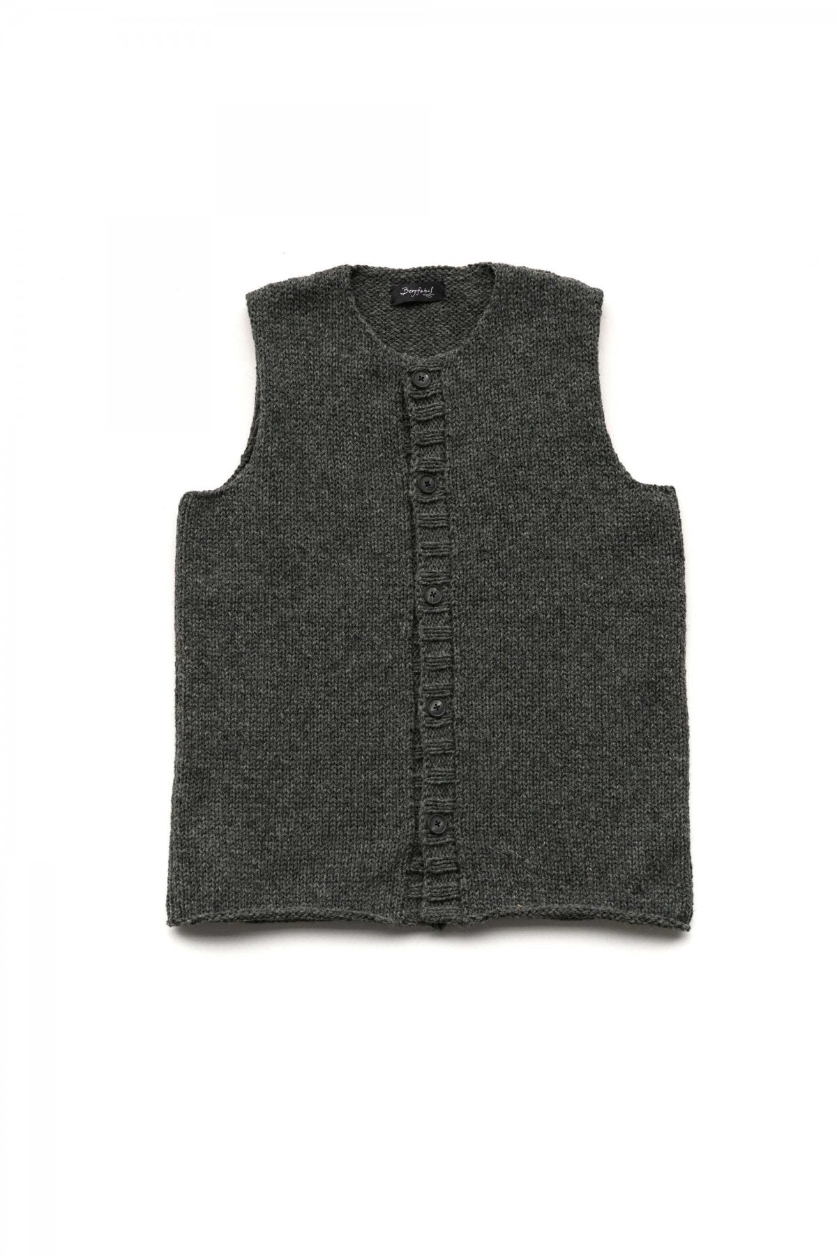 Bergfabel - VEST WITH BUTTON - GRAY