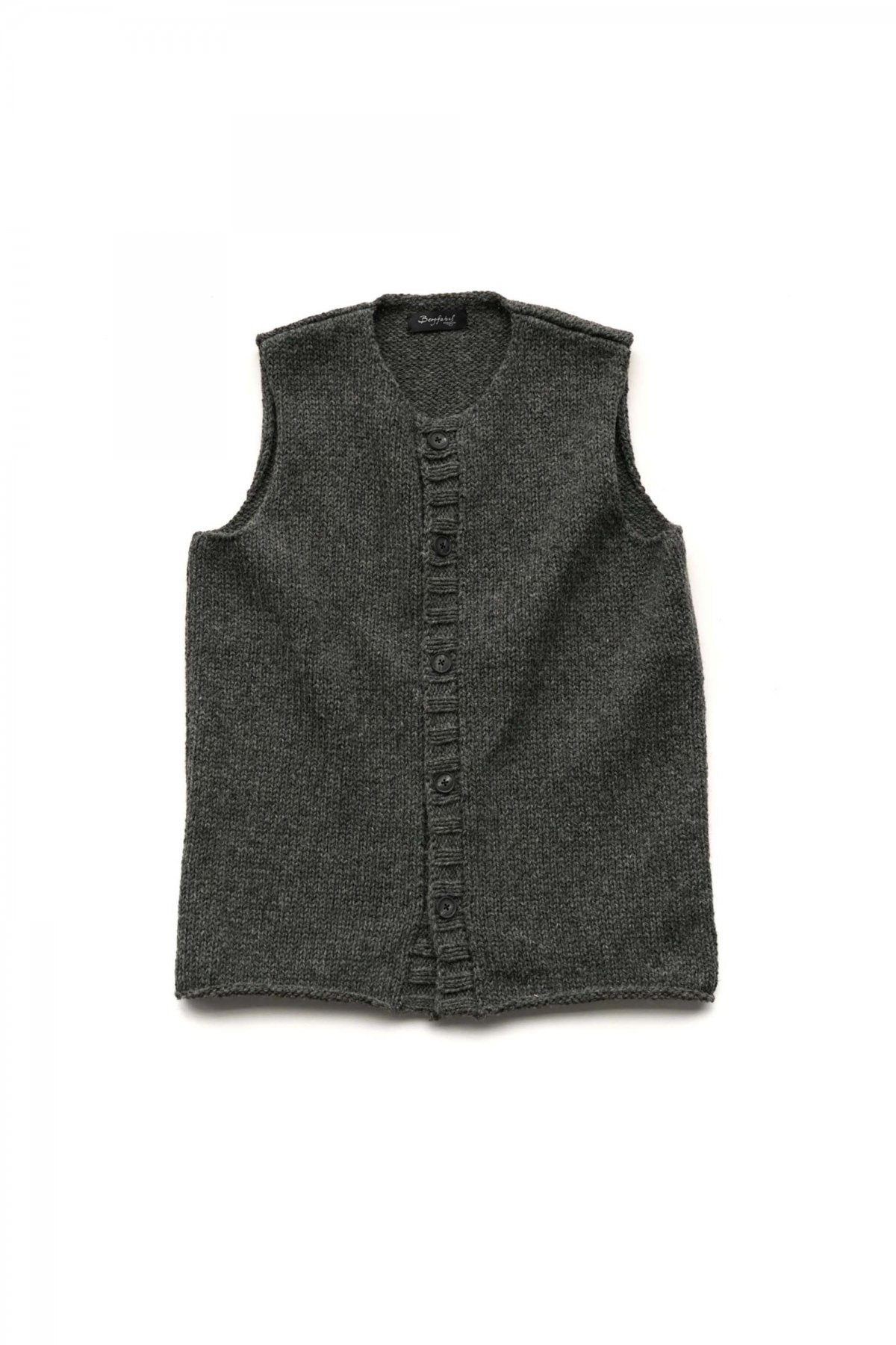 Bergfabel - VEST WITH BUTTON - GRAY