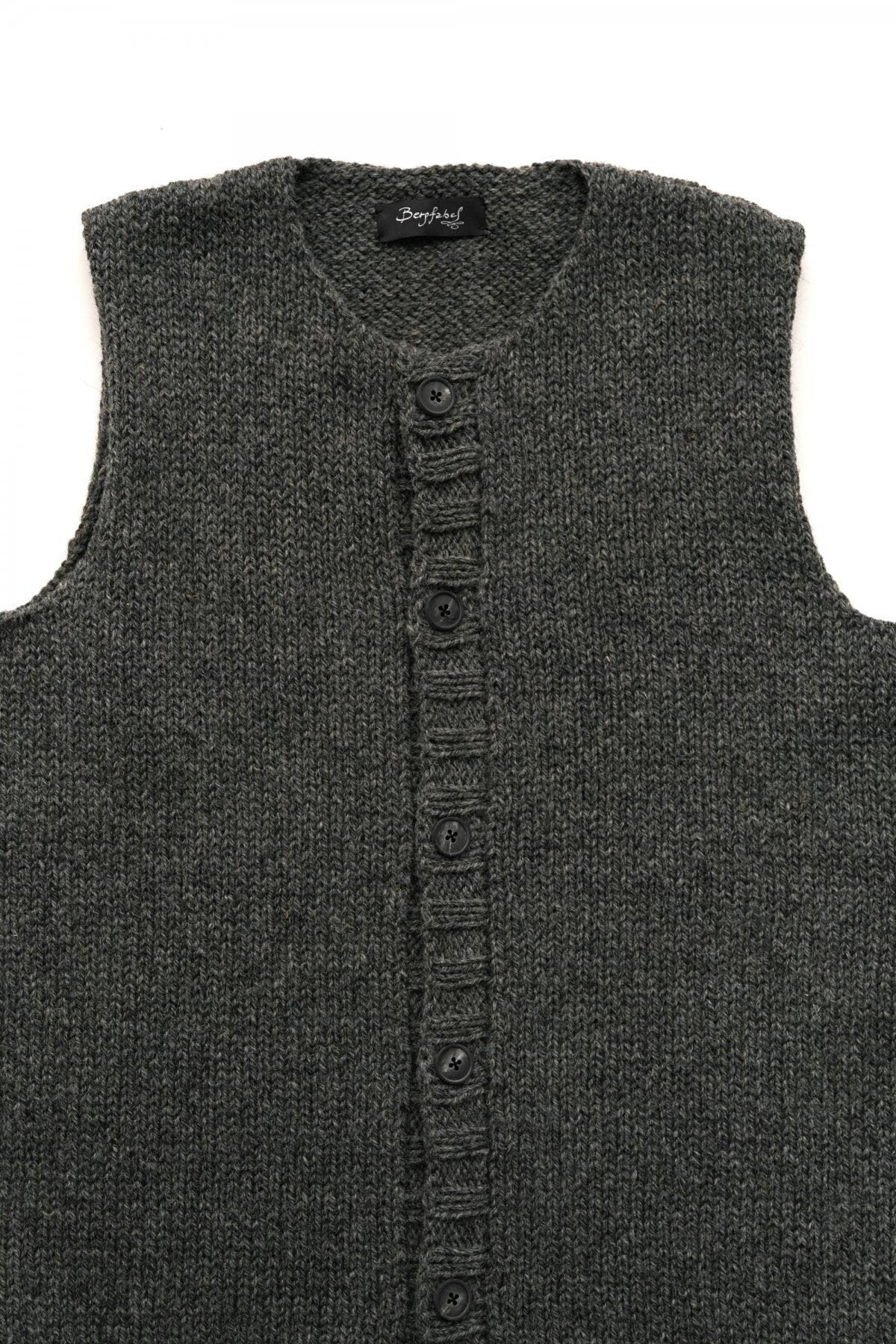 Bergfabel - VEST WITH BUTTON - GRAY