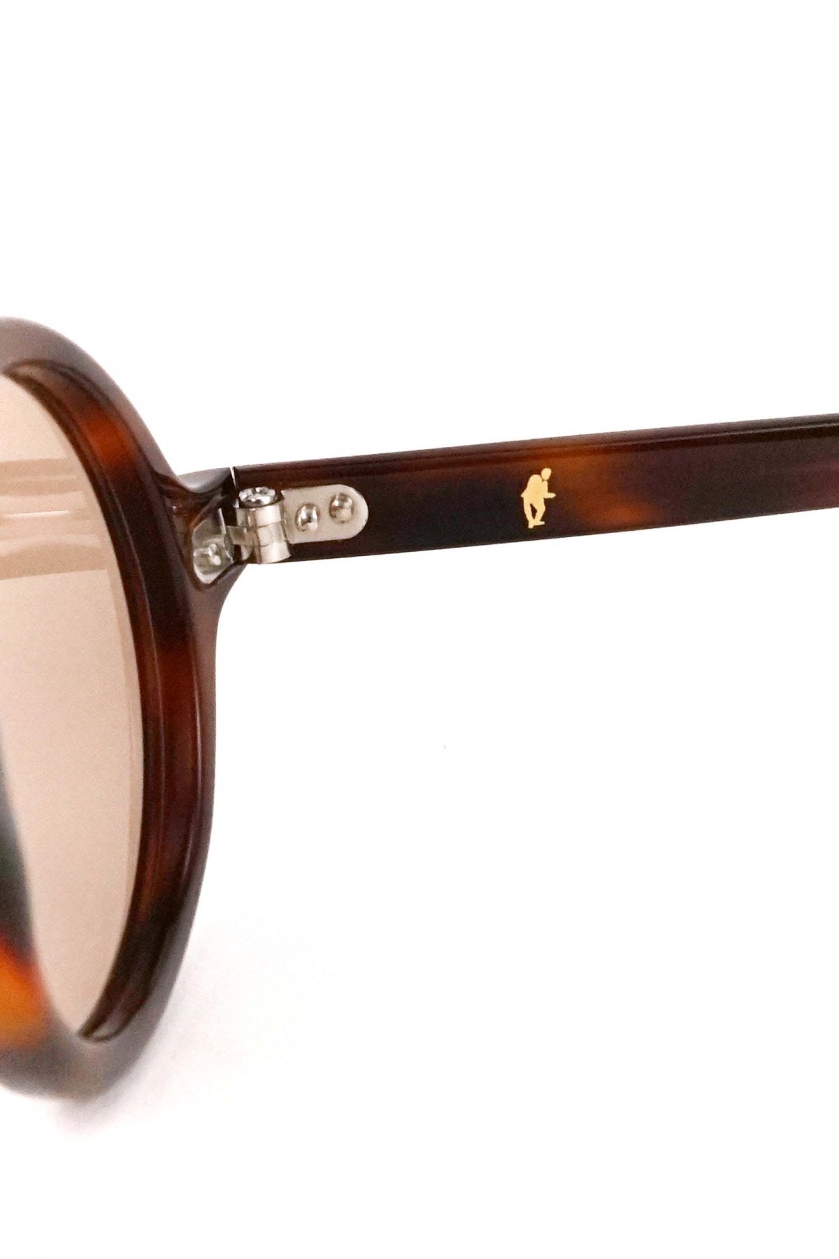 Porter Classic - ROUND SUNGLASSES - BROWN