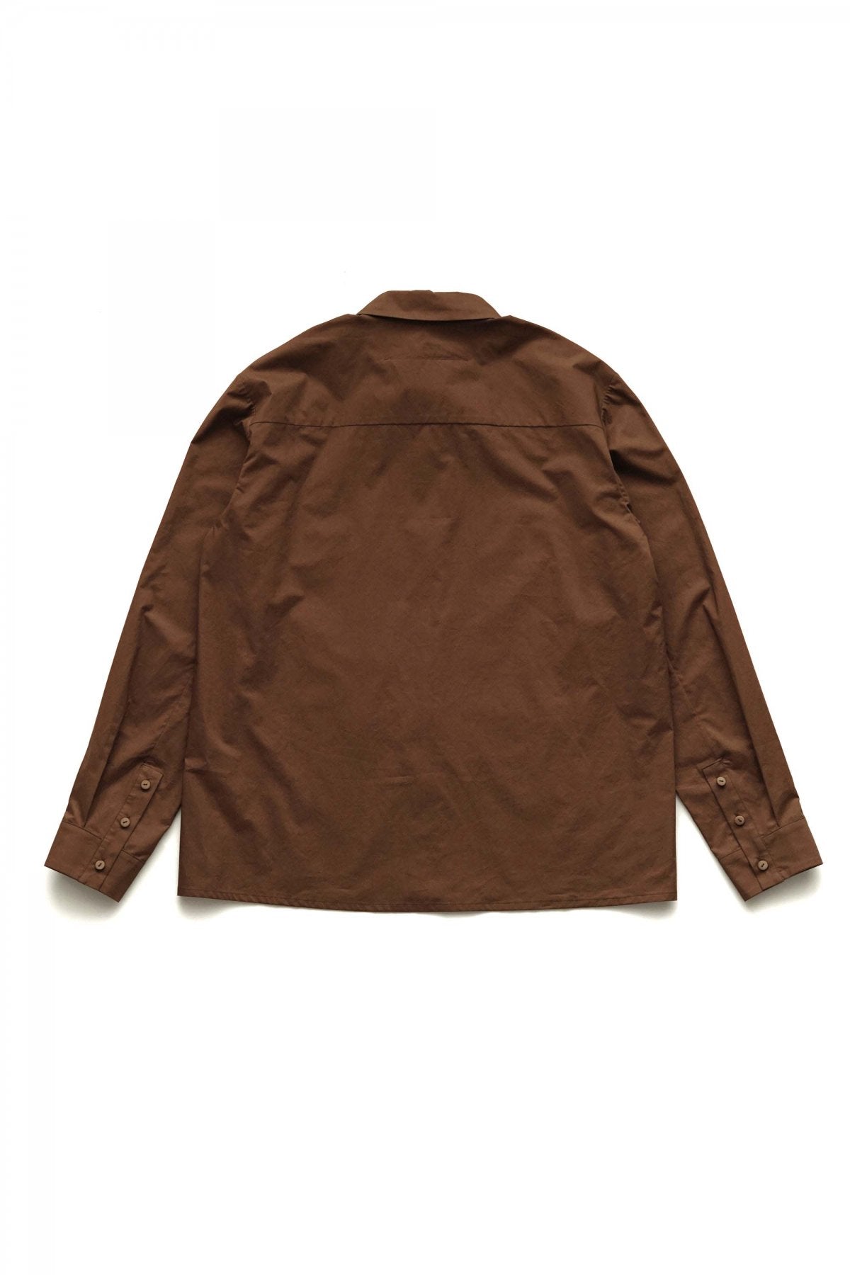 toogood - THE GAMEKEEPER SHIRT - WASHED COTTON - CHESTNUT