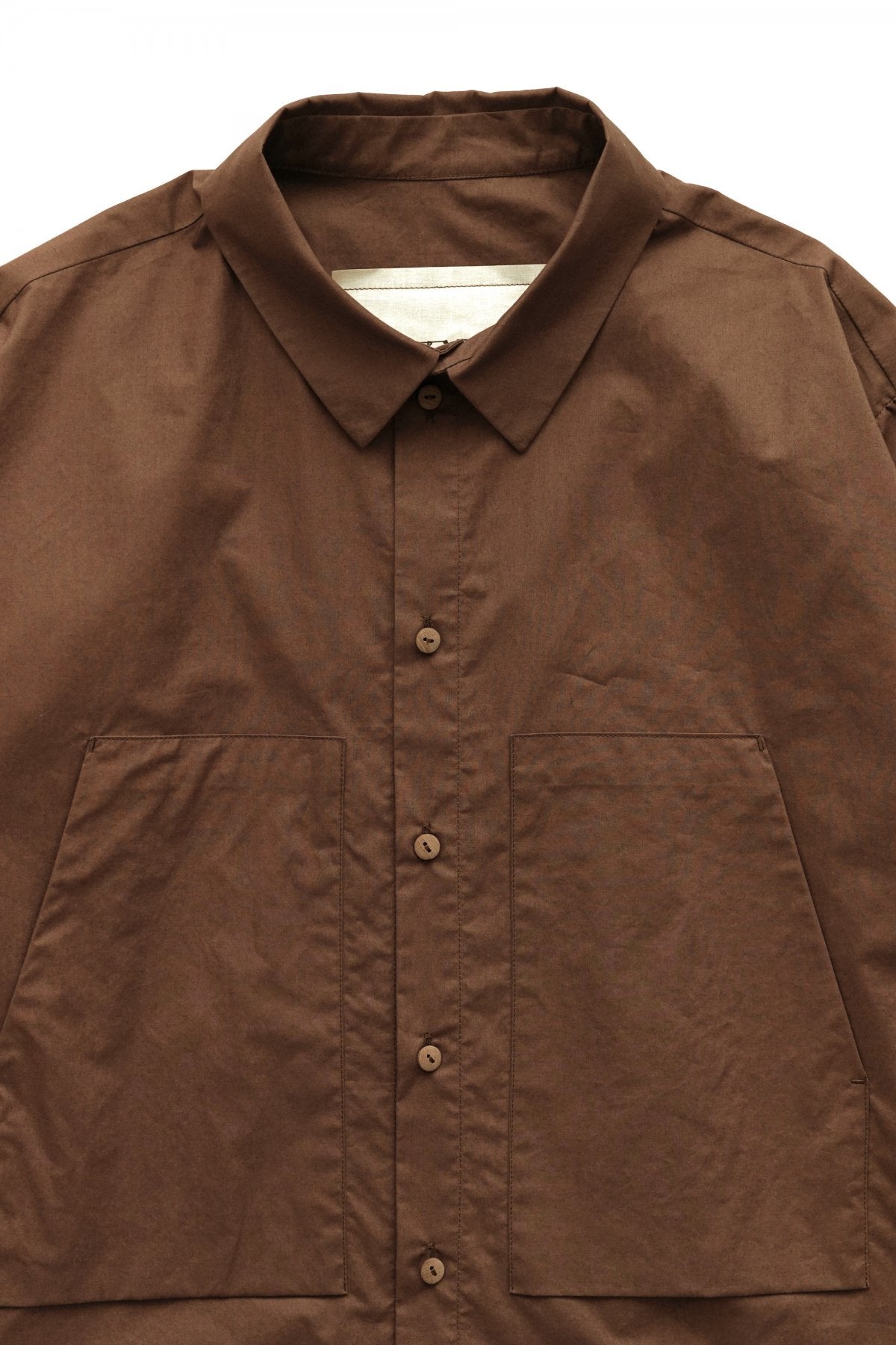 toogood - THE GAMEKEEPER SHIRT - WASHED COTTON - CHESTNUT