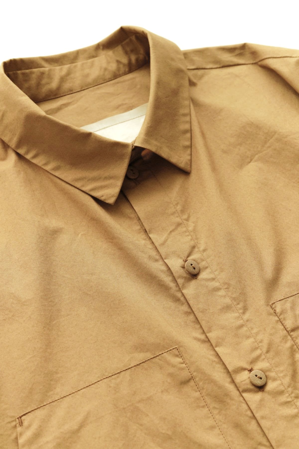 toogood - THE GAMEKEEPER SHIRT - WASHED COTTON - THATCH