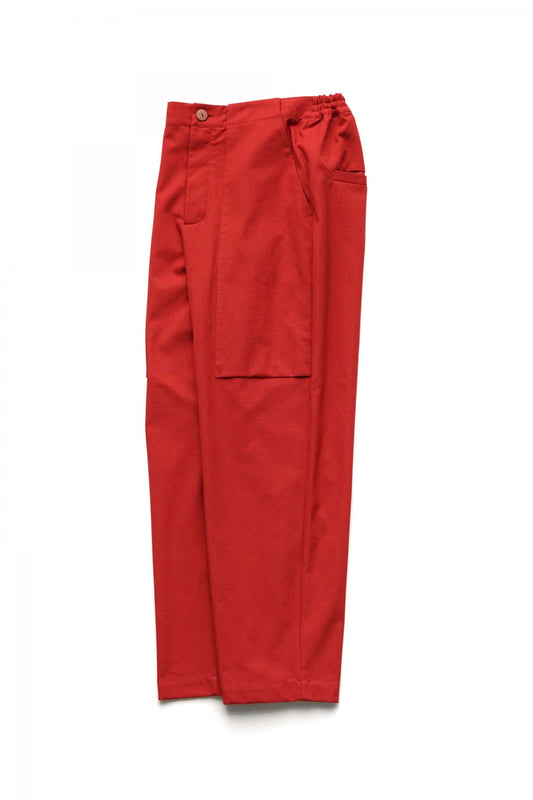 toogood - THE GAMEKEEPER TROUSER - STRONG COTTON - VERMILLION