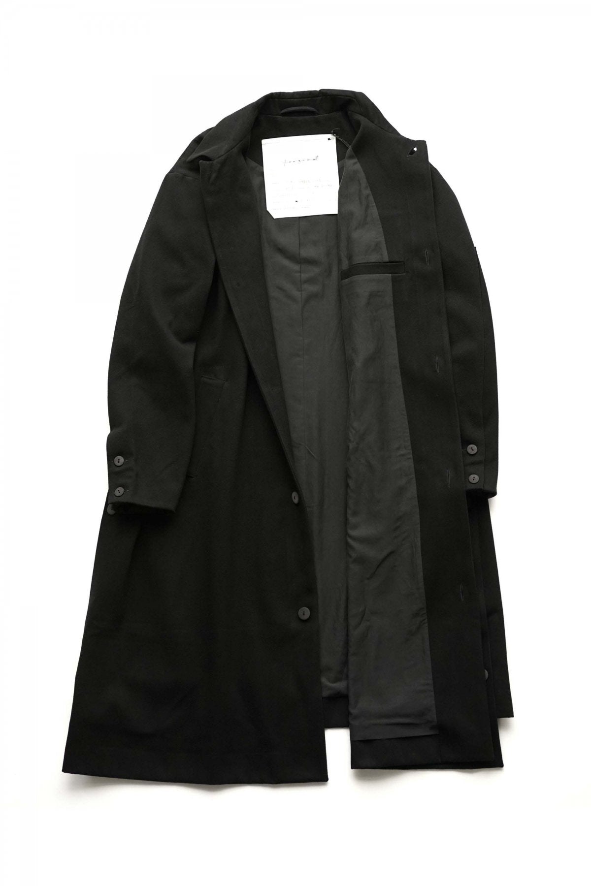 toogood - THE MESSENGER COAT - HW BRUSHED COTTON - FLINT