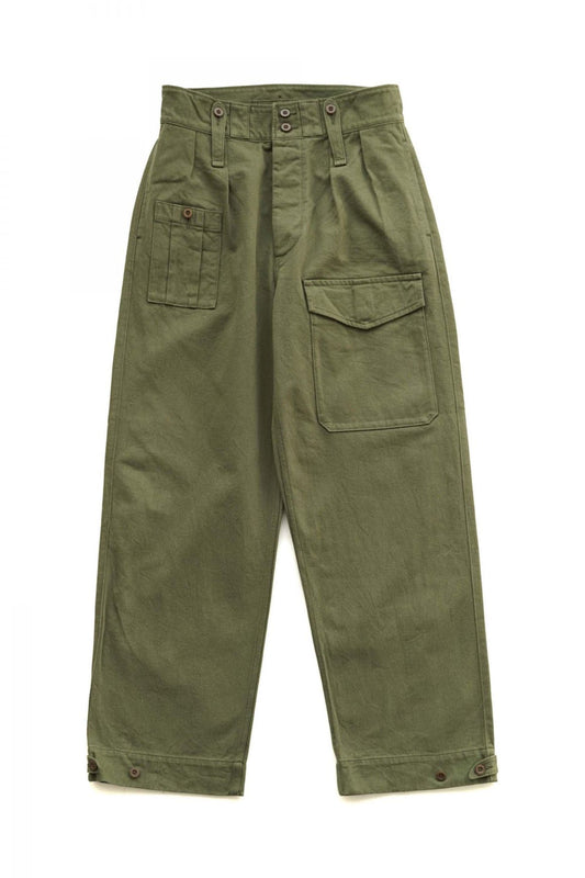 Nigel Cabourn - BRITISH ARMY PANT - VINTAGE TWILL  - OLIVE