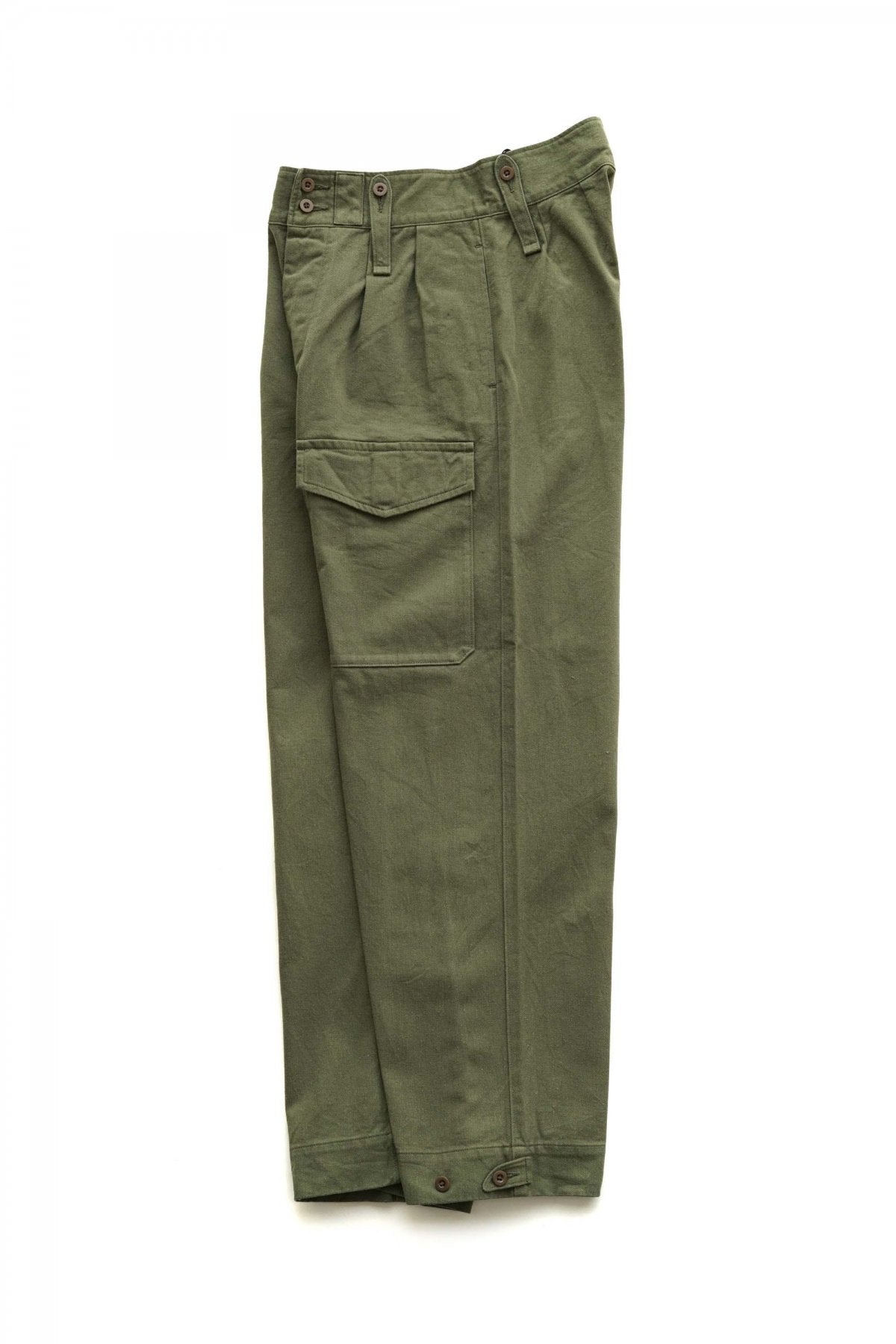 Nigel Cabourn - BRITISH ARMY PANT - VINTAGE TWILL  - OLIVE