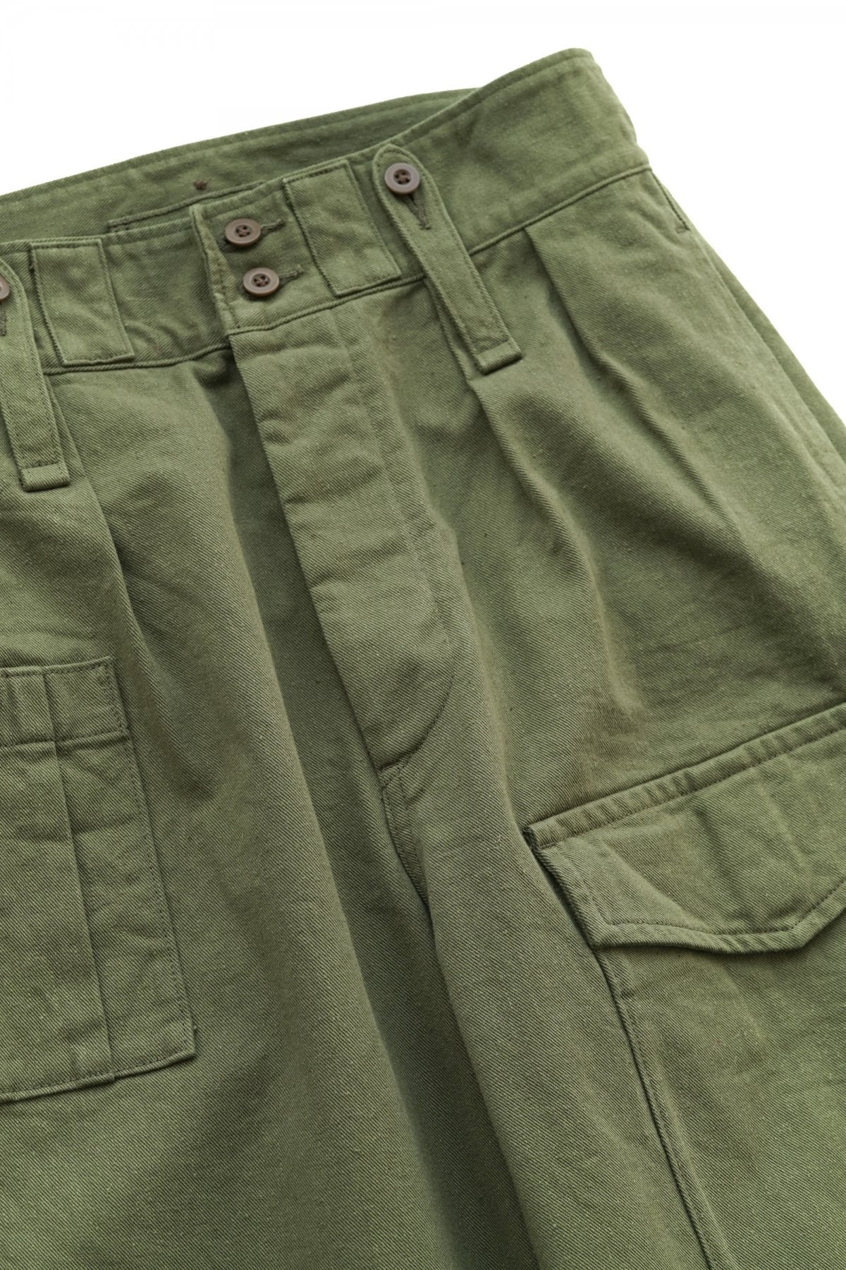 Nigel Cabourn - BRITISH ARMY PANT - VINTAGE TWILL  - OLIVE