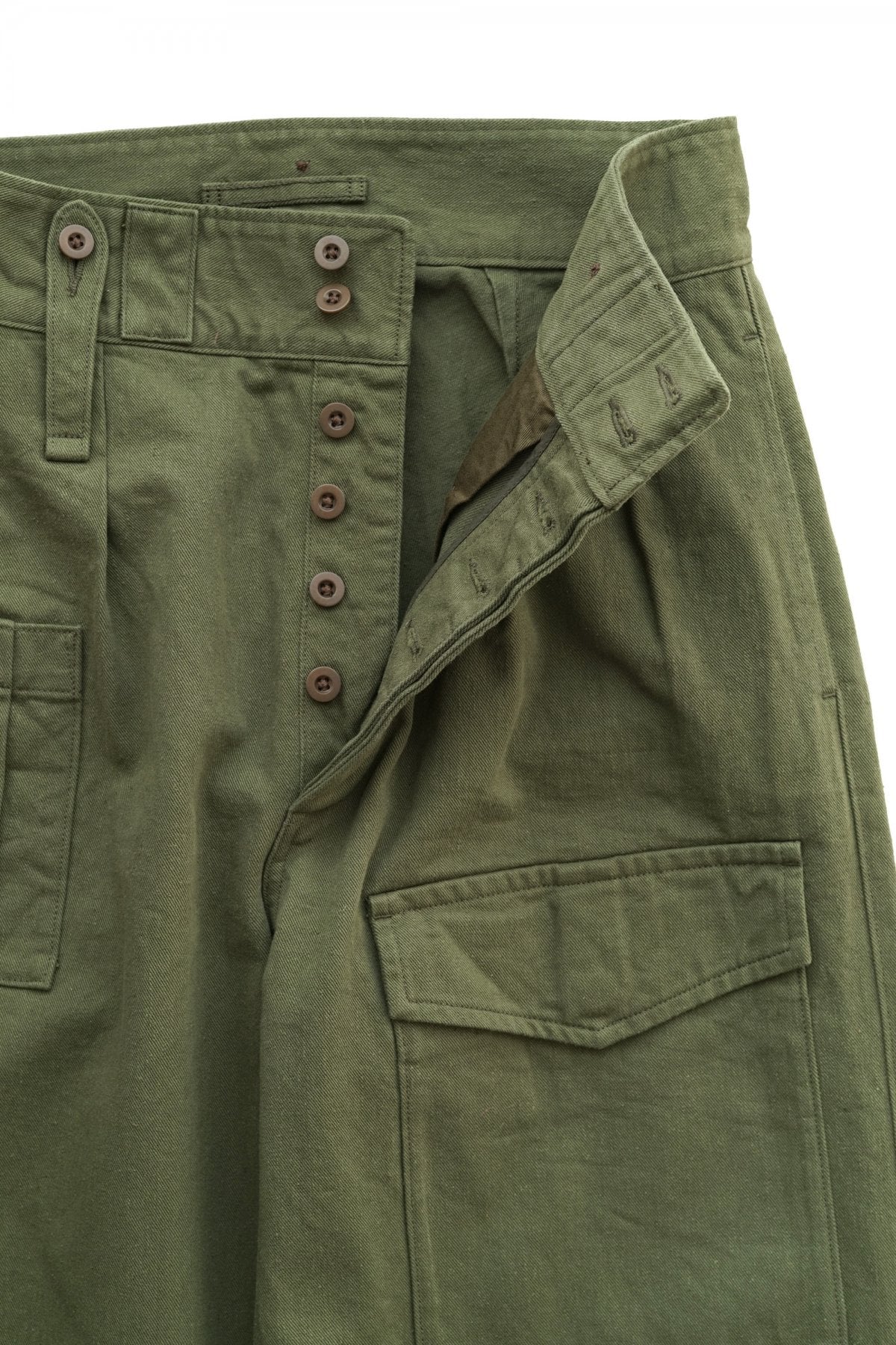 Nigel Cabourn - BRITISH ARMY PANT - VINTAGE TWILL  - OLIVE