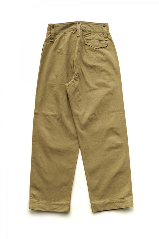 Nigel Cabourn - BRITISH ARMY PANT - VINTAGE TWILL  - BEIGE