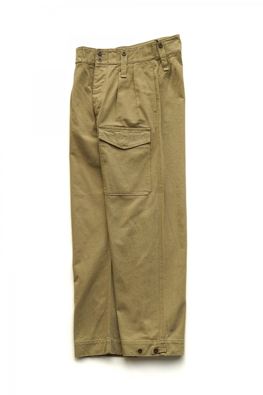 Nigel Cabourn - BRITISH ARMY PANT - VINTAGE TWILL  - BEIGE