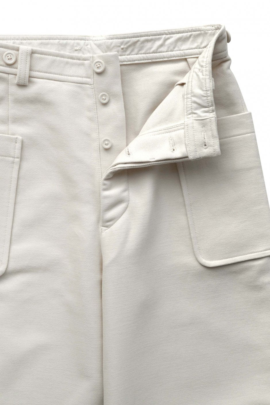 Nigel Cabourn WOMEN'S - FRENCH WORK PANT - WHITE