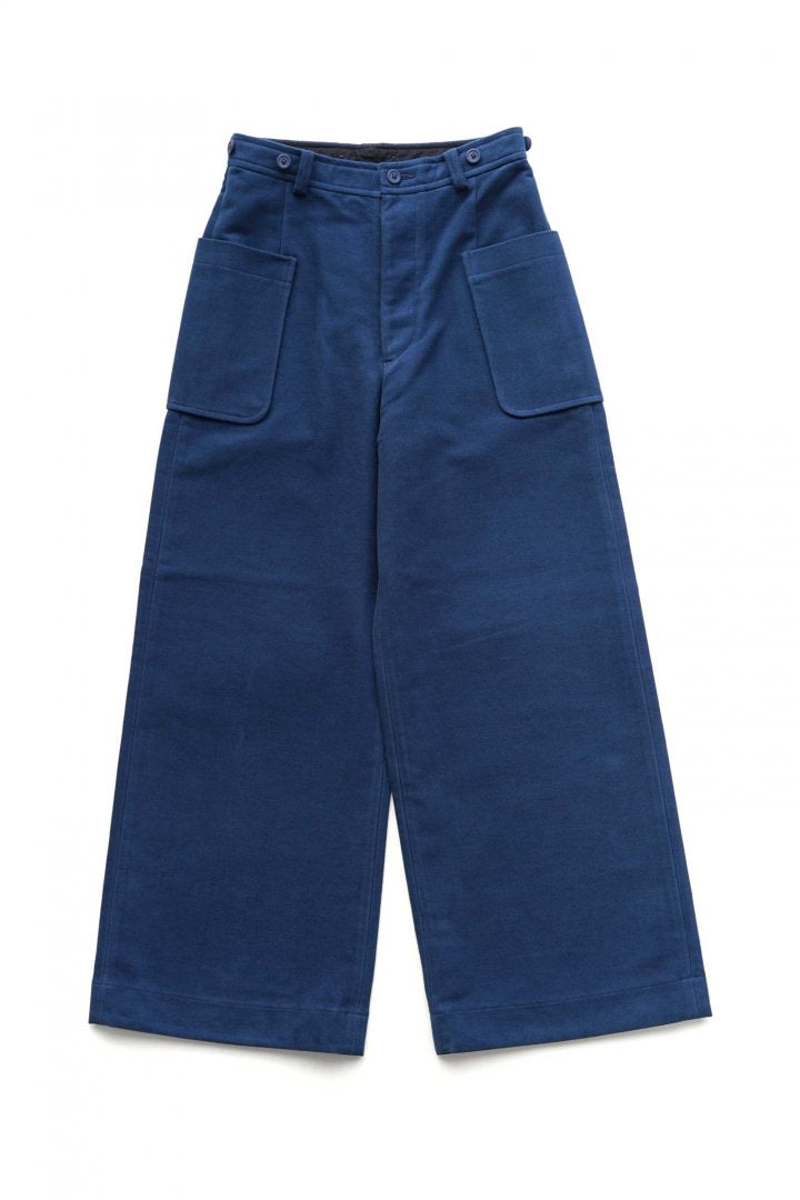 Nigel Cabourn WOMEN'S - FRENCH WORK PANT - BLUE