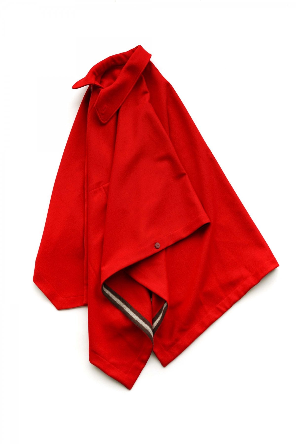 toogood - THE NOMAD CAPE CAVALRY TWILL - SCARLET