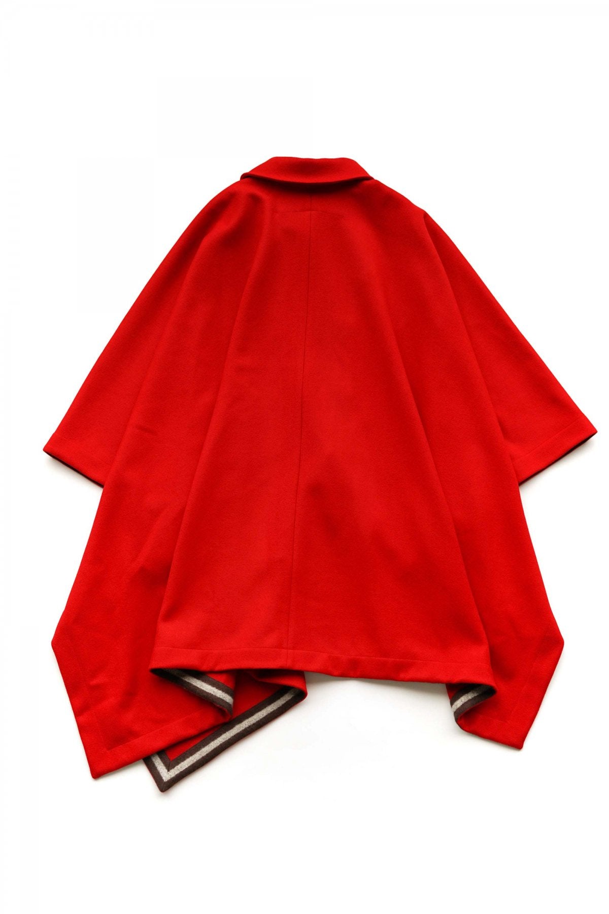 toogood - THE NOMAD CAPE CAVALRY TWILL - SCARLET