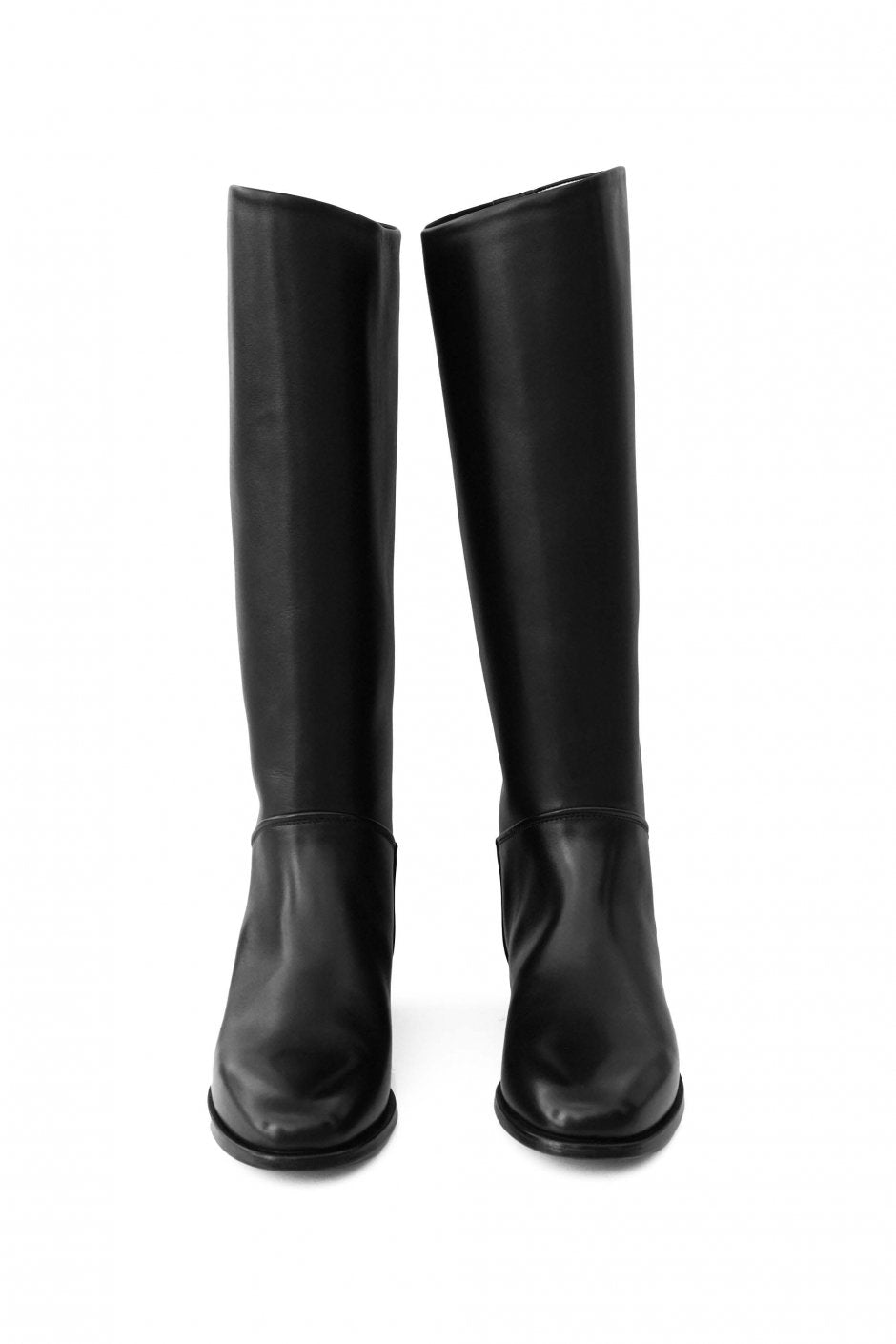 F.LLI Giacometti - FG570 - HORSE RIDING BOOTS - CALF LEATHER - BLACK