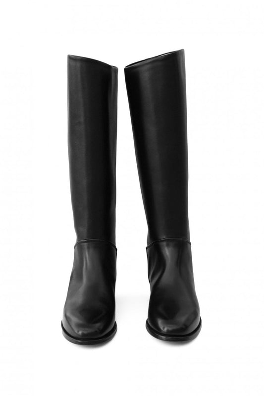 F.LLI Giacometti - FG570 - HORSE RIDING BOOTS - CALF LEATHER - BLACK