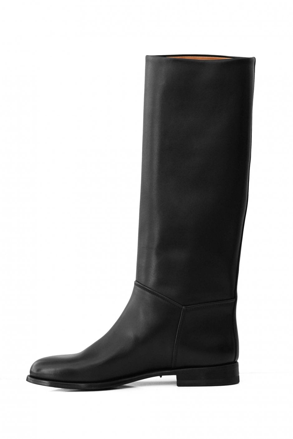 F.LLI Giacometti - FG570 - HORSE RIDING BOOTS - CALF LEATHER - BLACK