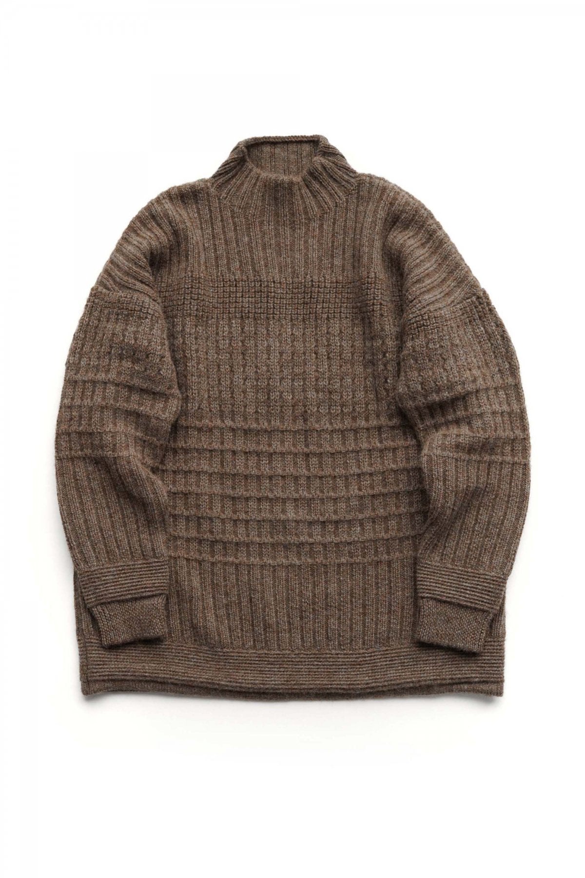 toogood - THE PLOUGHMAN JUMPER - UK ALPACA WOOL - BARK