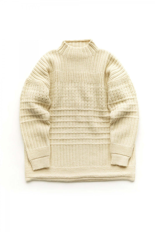 toogood - THE PLOUGHMAN JUMPER - UK ALPACA WOOL - CHALK