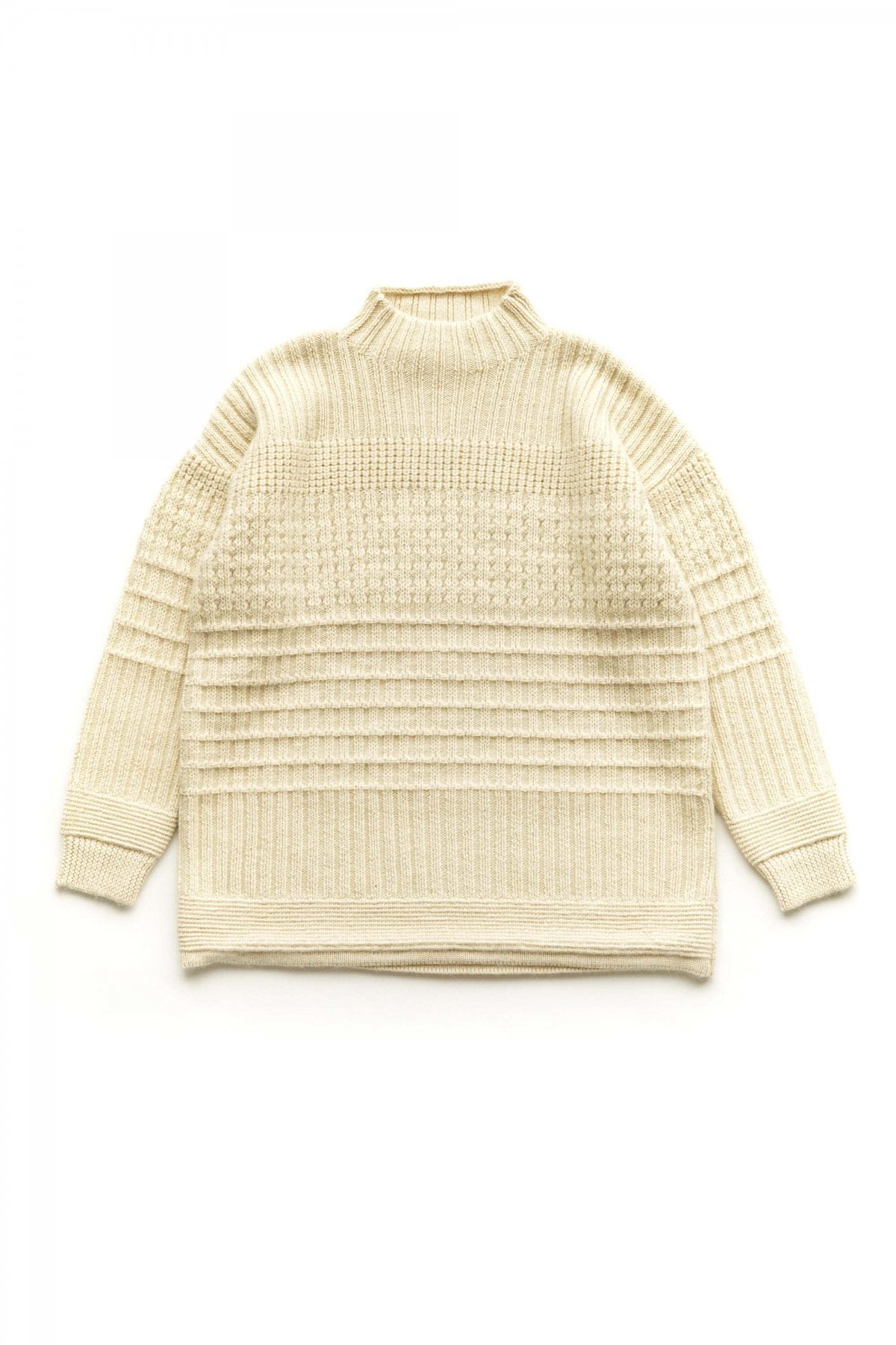 toogood - THE PLOUGHMAN JUMPER - UK ALPACA WOOL - CHALK