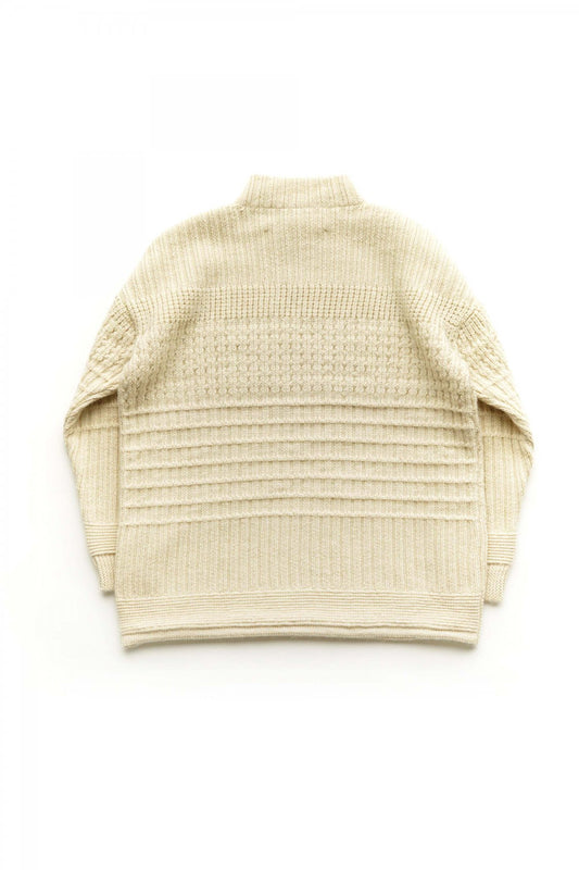 toogood - THE PLOUGHMAN JUMPER - UK ALPACA WOOL - CHALK