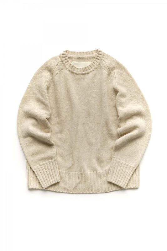 toogood - THE WOODSMAN JUMPER - CASHMERE - CHALK