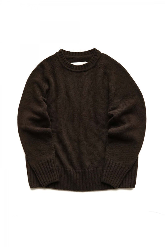 toogood - THE WOODSMAN JUMPER - CASHMERE - CHESTNUT