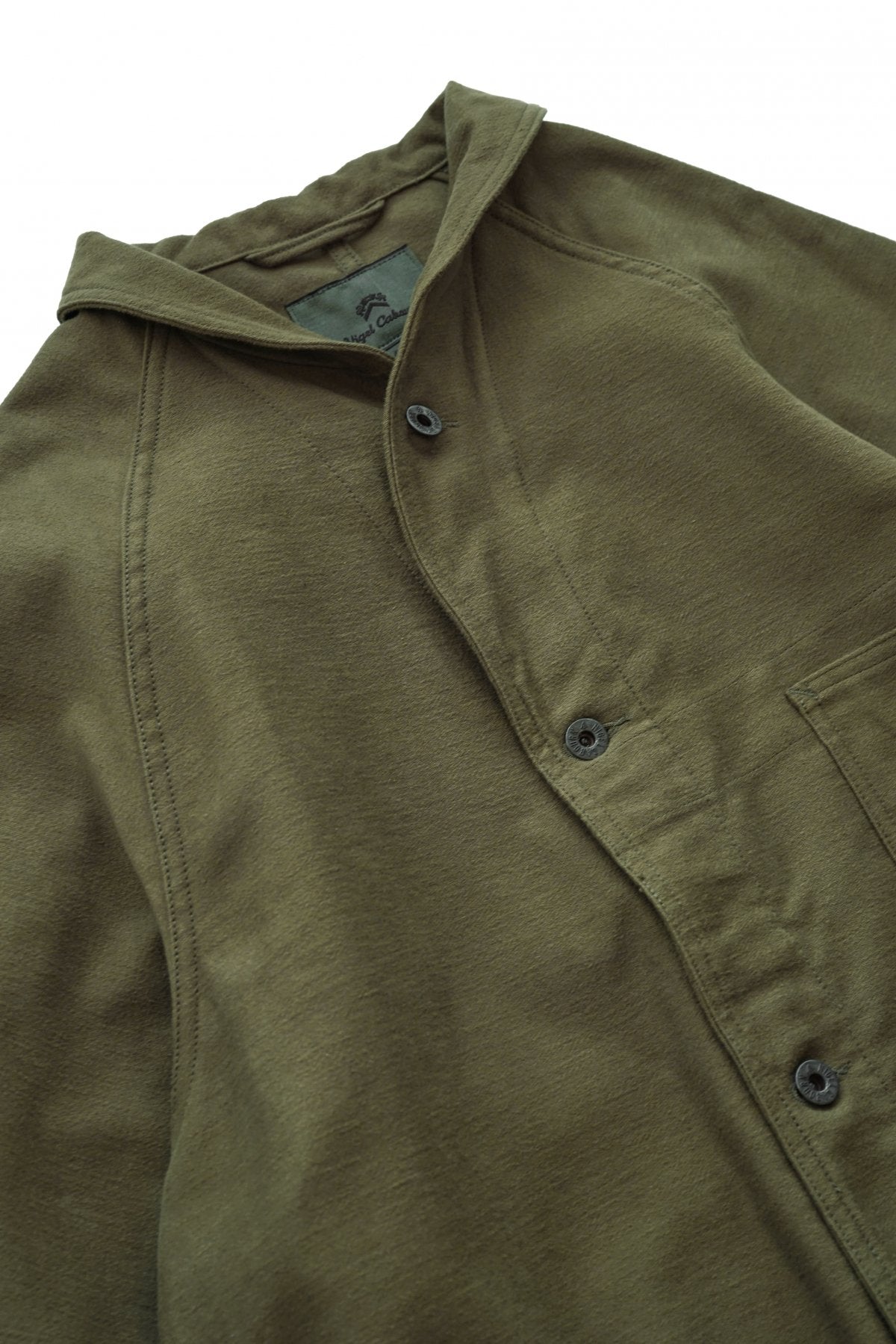 Nigel Cabourn - 40s ENGINEER COAT MOLESKIN - KHAKI