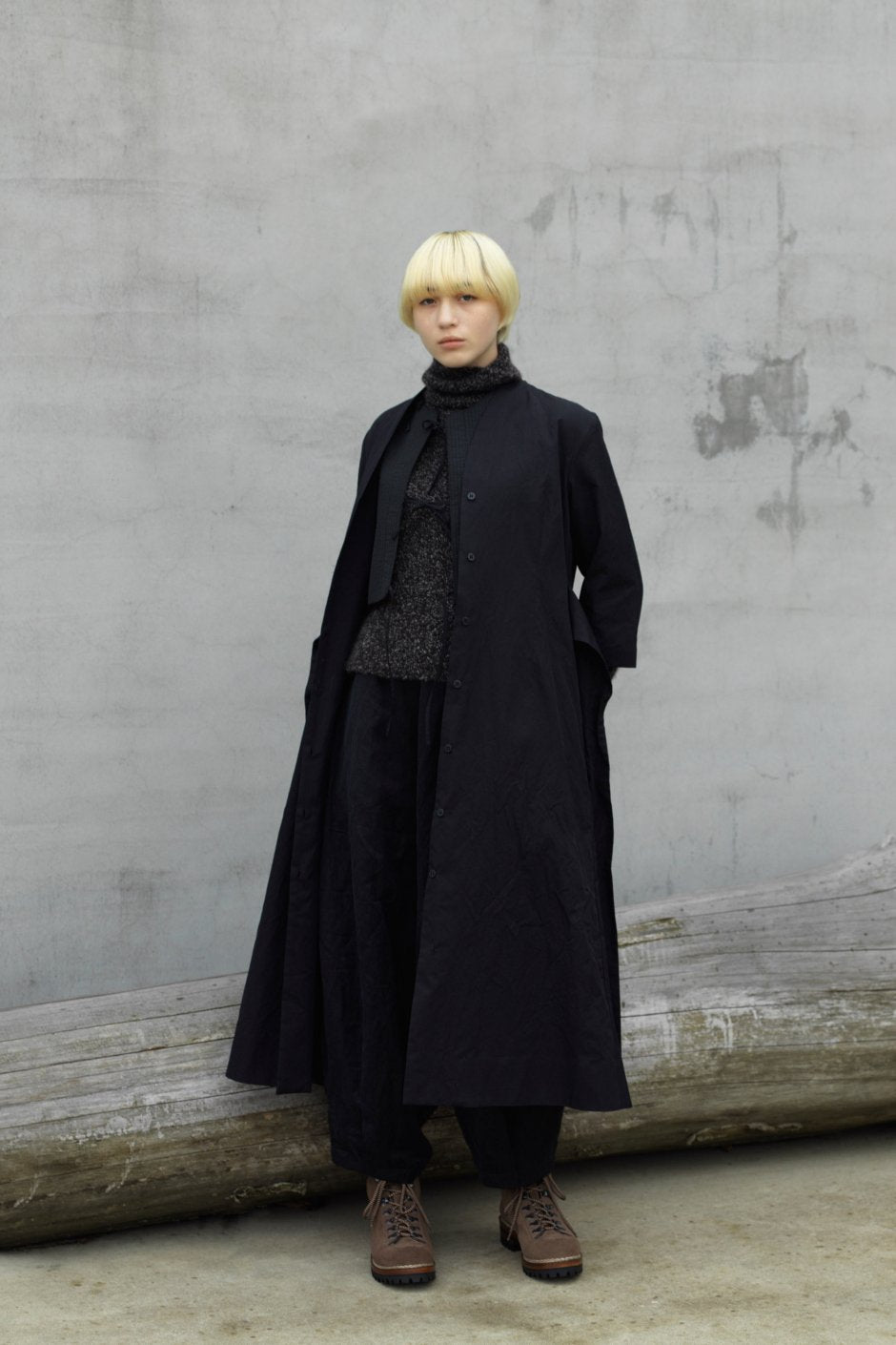 humoresque - BOUCLE TURTLE - GRAY×BLACK