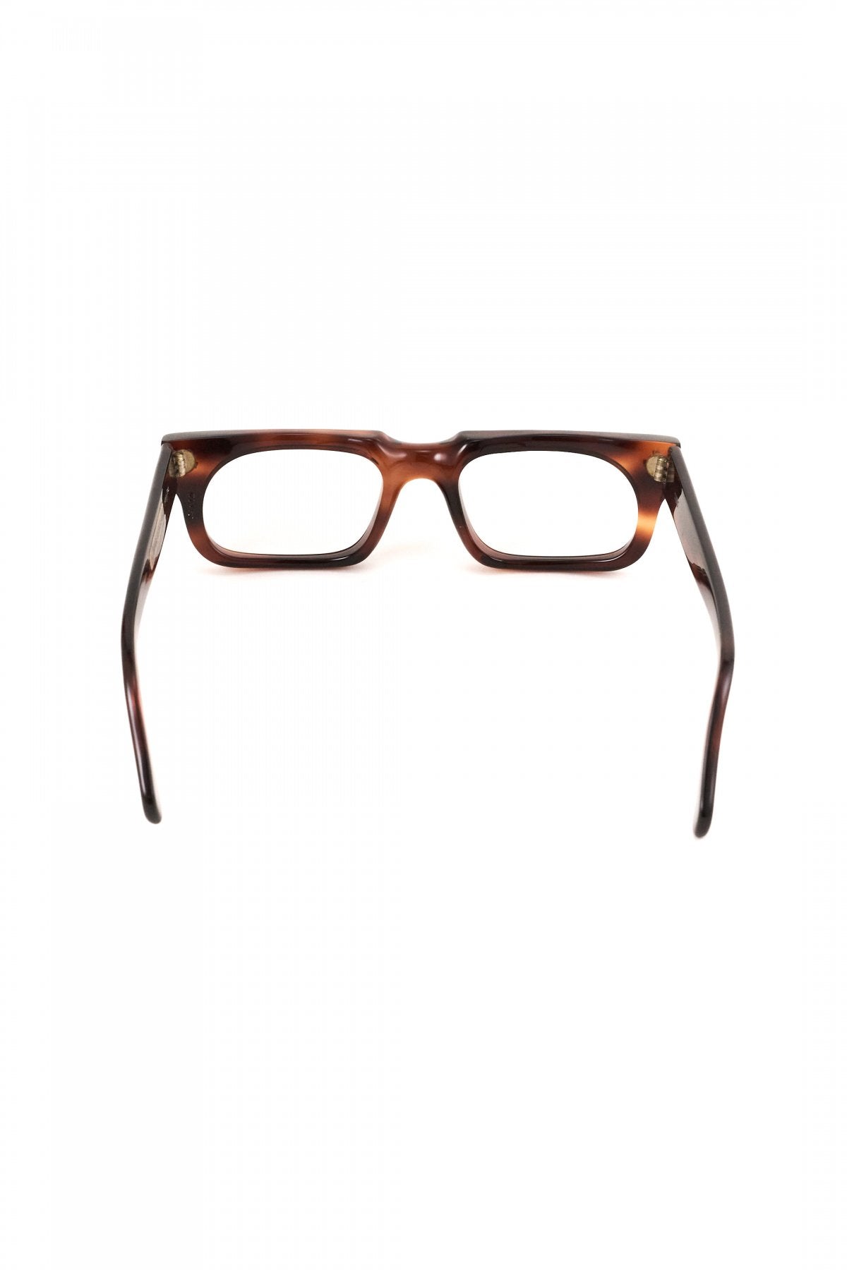 1960s BRITISH VINTAGE EYEWEAR DEMI AMBER - OPT-764