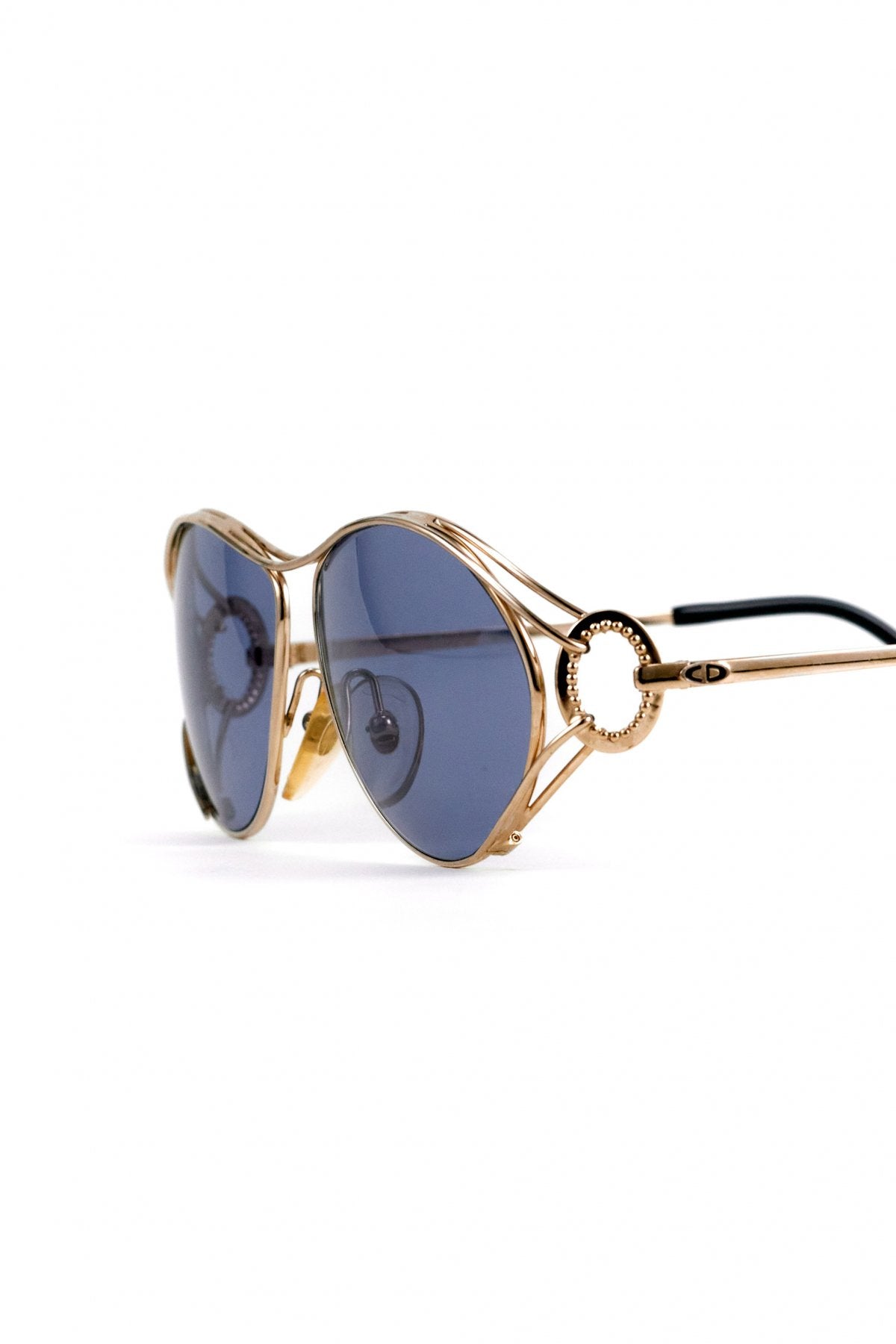 1980s Christian Dior METAL SUNGLASS - OPT-773