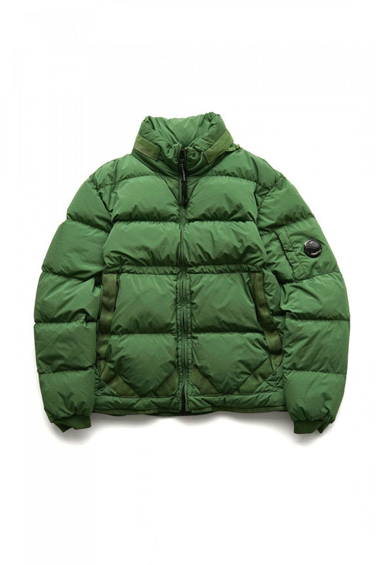 C.P.COMPANY - NYCRA-R DOWN JACKET - ELM GREEN