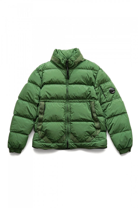 C.P.COMPANY - NYCRA-R DOWN JACKET - ELM GREEN