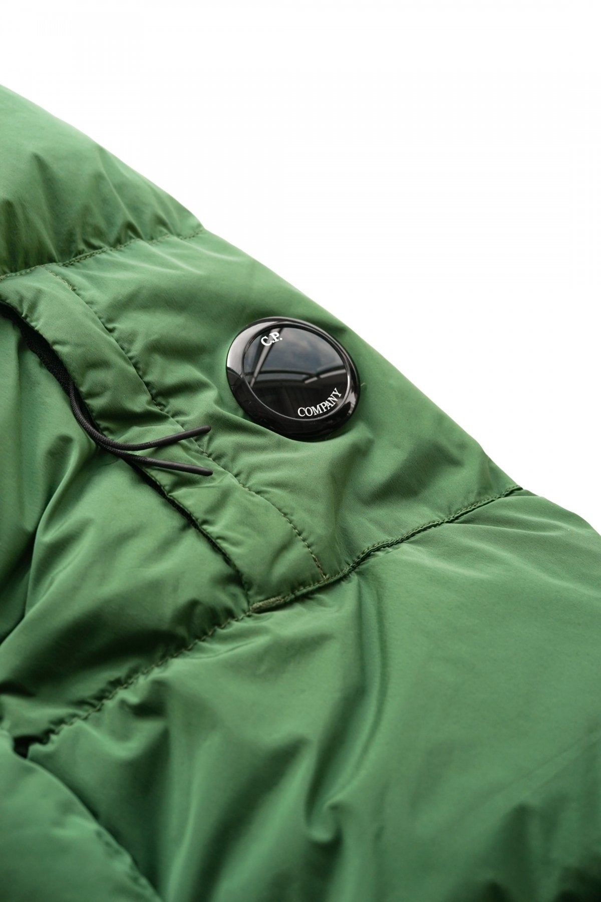 C.P.COMPANY - NYCRA-R DOWN JACKET - ELM GREEN