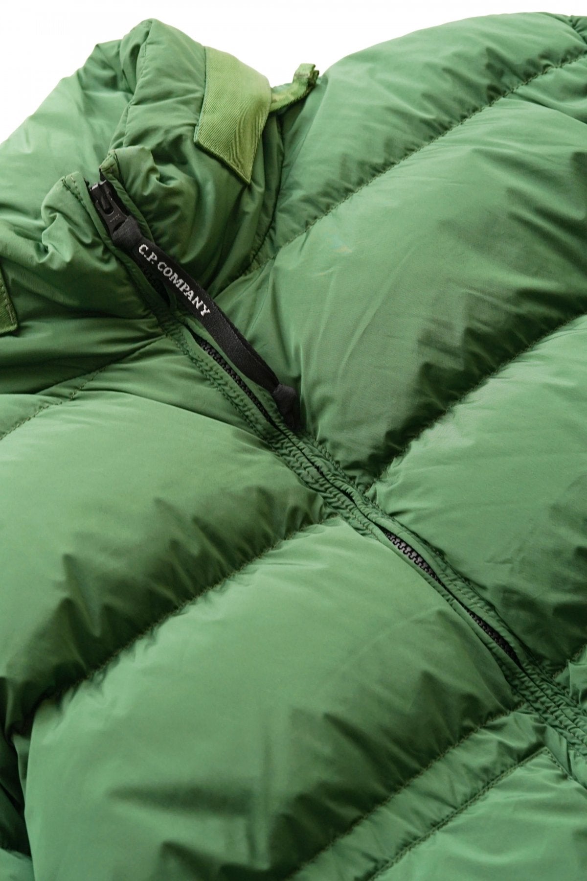 C.P.COMPANY - NYCRA-R DOWN JACKET - ELM GREEN