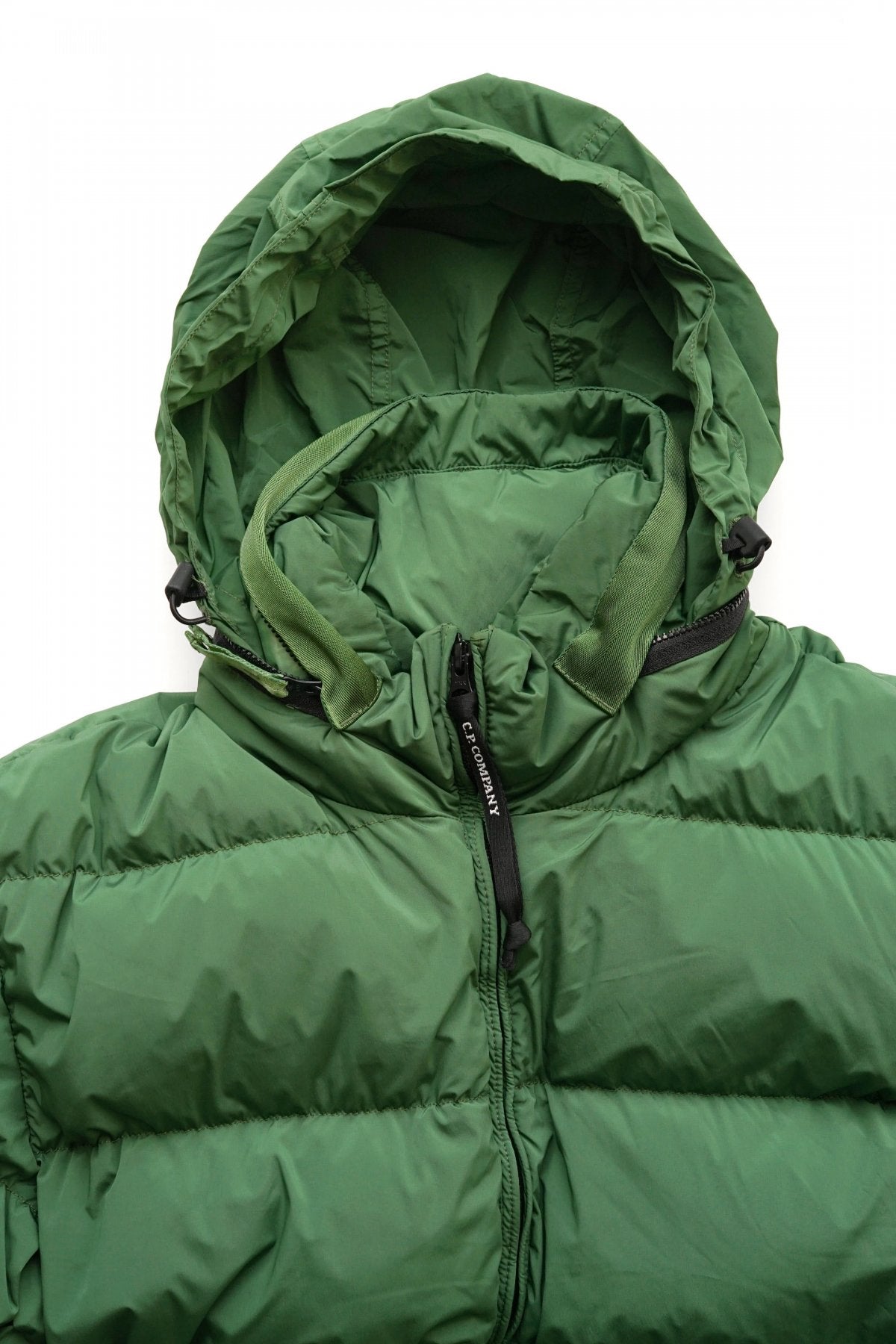 C.P.COMPANY - NYCRA-R DOWN JACKET - ELM GREEN