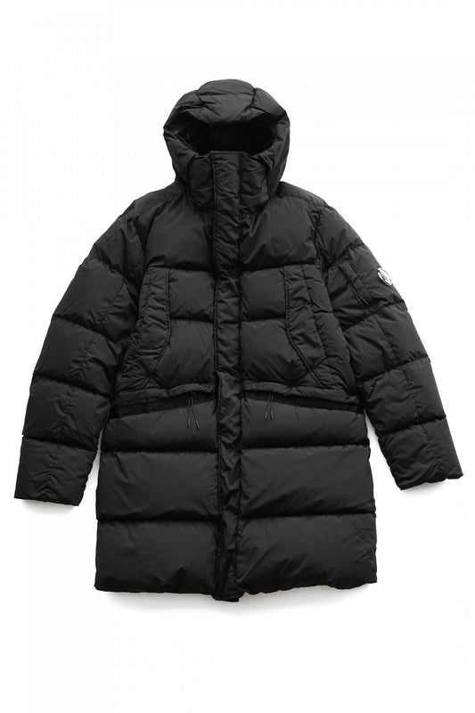 C.P.COMPANY - NYCRA-R DOWN PARKA - BLACK