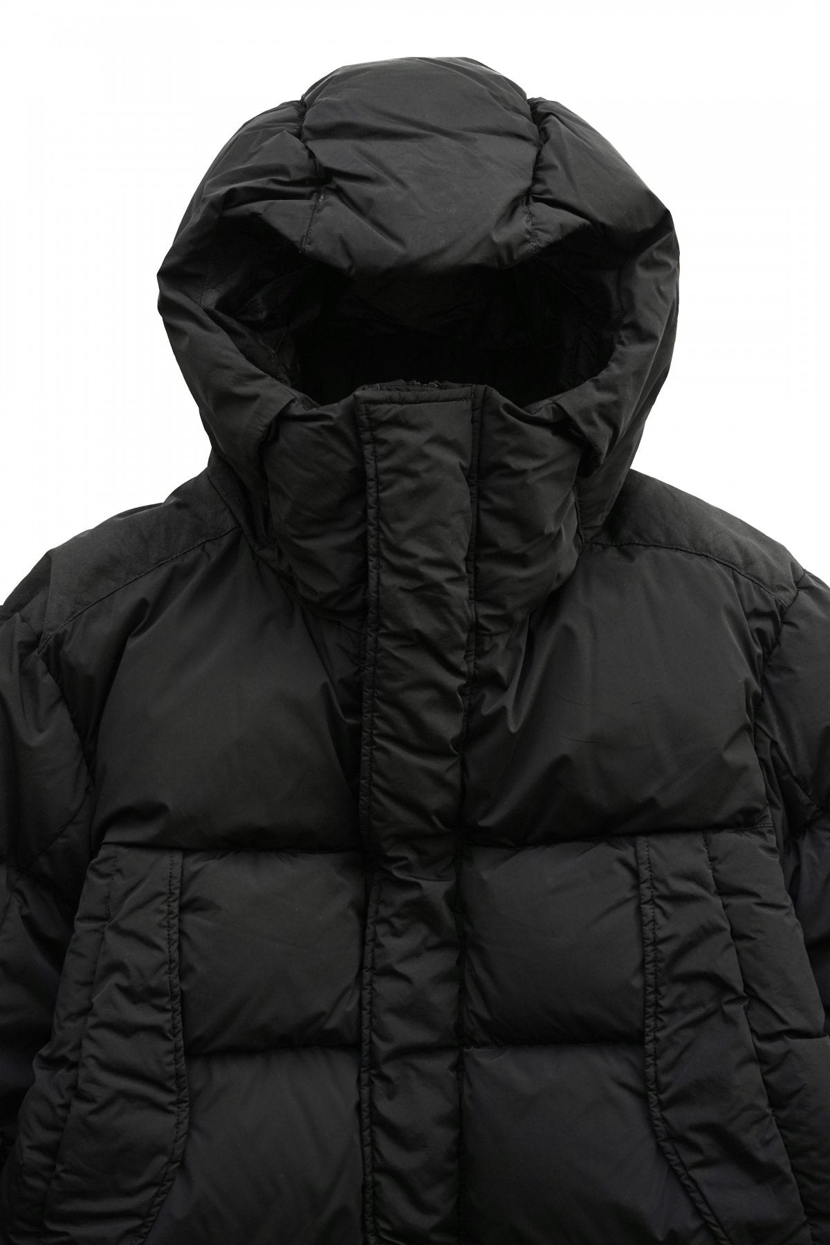 C.P.COMPANY - NYCRA-R DOWN PARKA - BLACK