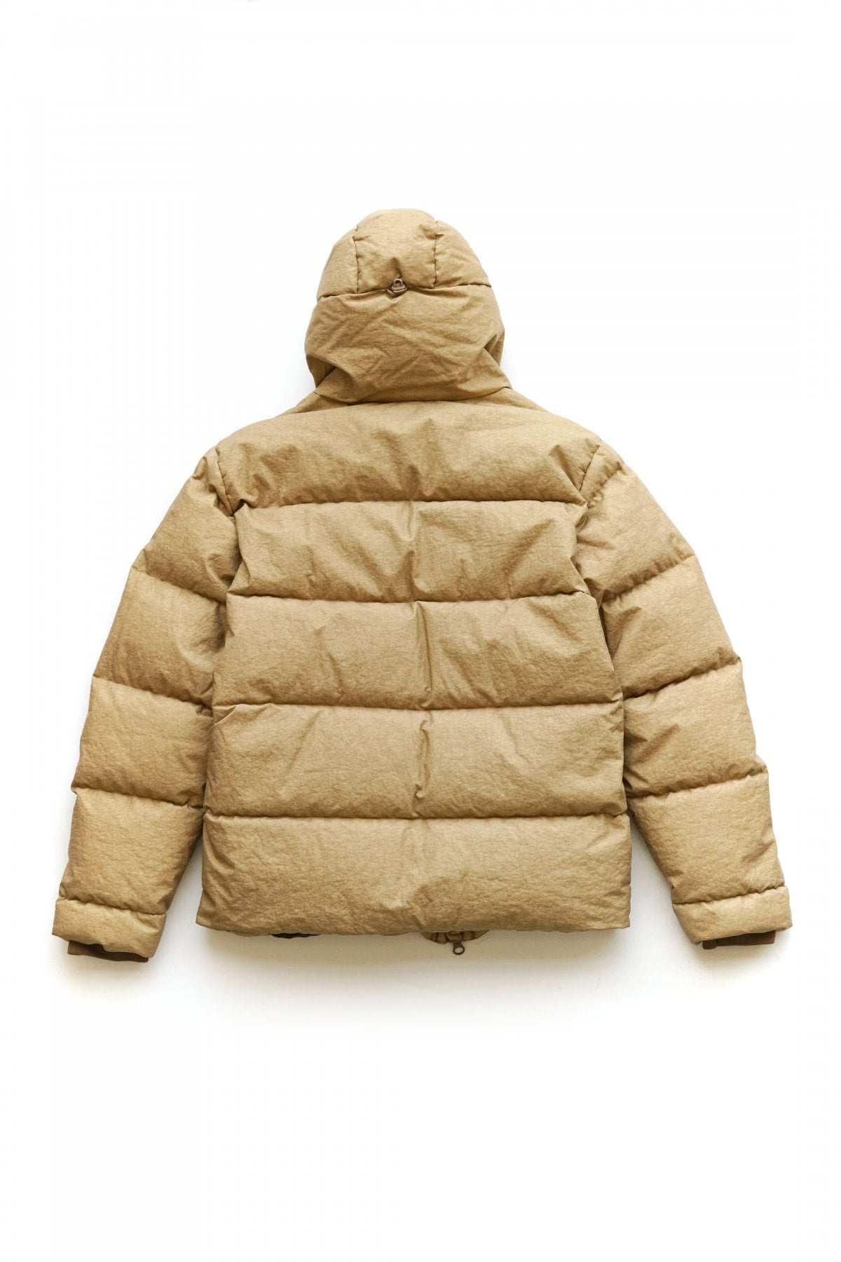 C.P.COMPANY - CO-TED NYLON DOWN JACKET - BISTRE