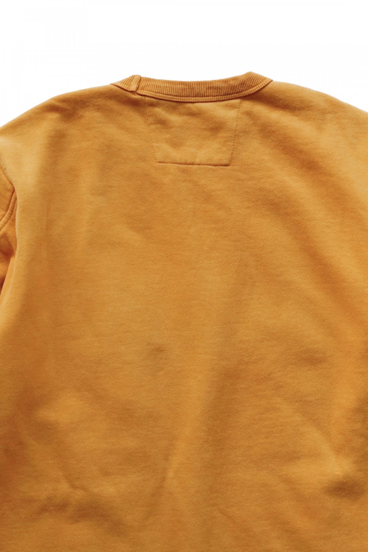 C.P.COMPANY - DIAGONAL FLEECE MIXED UTILITY SWEATSHIRT - DESERT SUN