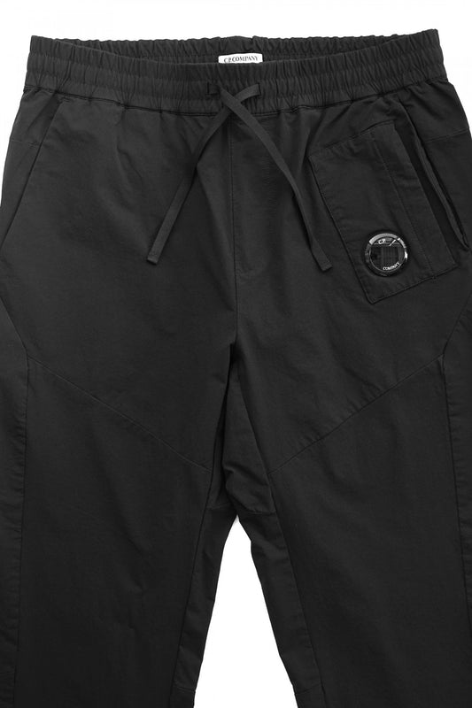 C.P.COMPANY - DYSHELL UTILITY PANTS - BLACK