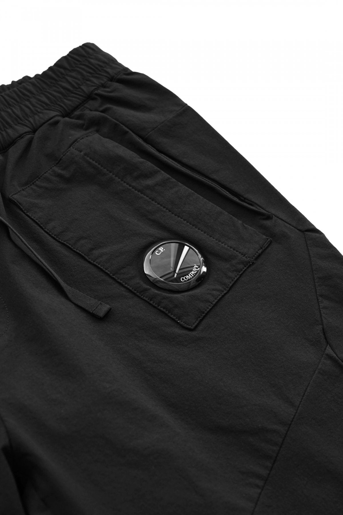 C.P.COMPANY - DYSHELL UTILITY PANTS - BLACK